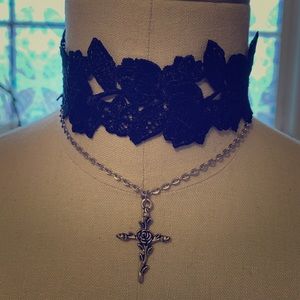 DollsKill layered choker.